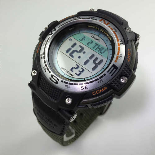 casio thermo compass watch